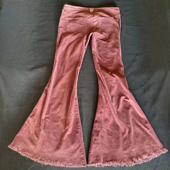 Rare Free People Cord Super Flare Sz 29